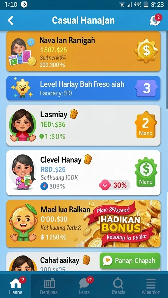 idcash88 - Karakter unik yang bisa dipilih dalam permainan.