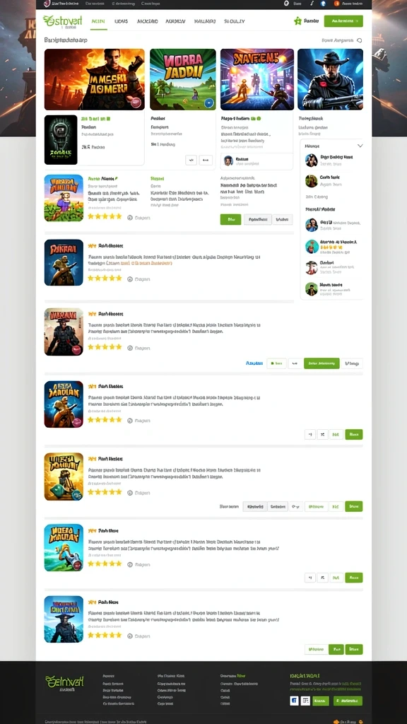 megapetir - Screenshot menunjukkan karakter utama melawan monster besar.