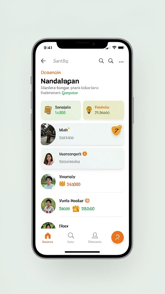 qgluck - Tampilan antarmuka yang menarik dan intuitif.