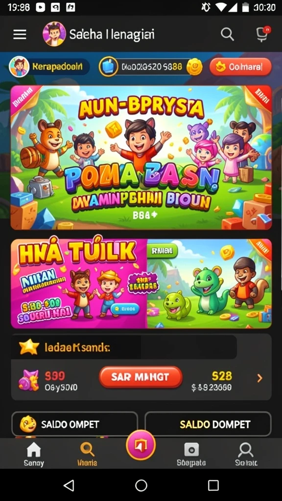 rajabandar88 - Tampilan antarmuka yang menarik dan mudah digunakan.